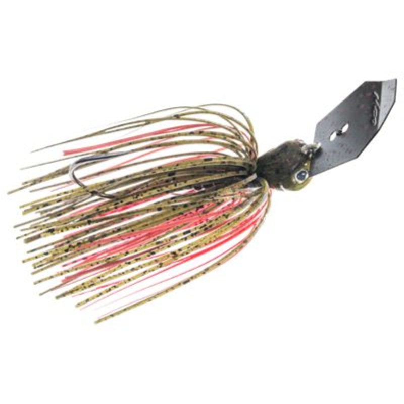 Z-Man Jack Hammer 1/2 oz|B Hite Delight|Black/Blue|Bretts Bluegill|Bruised Green Pumpkin|Chartreuse/White|Clearwater Shad|Fire Craw|Golden Shiner|Green Pumpkin|Green Shad|Green Pumpkin Shad|Hites Hot Craw|White|Ghost Baby Gill|California Craw|Dirty