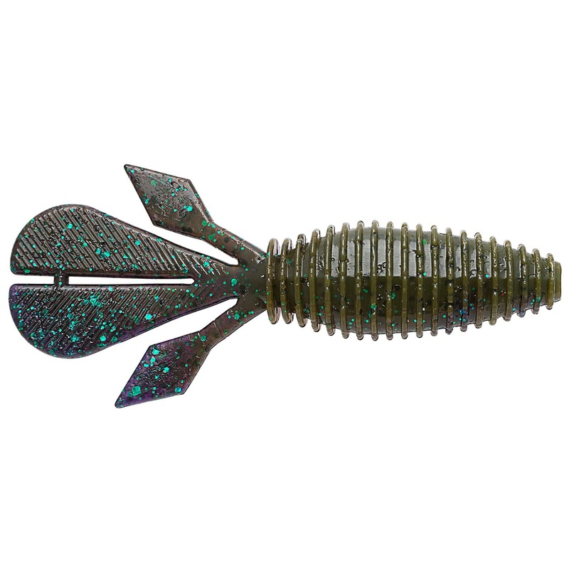 Z Man Palmetto Bugz 4|Bama Bug|Black/Blue Flake|California Craw|Green Pumpkin|Junebug|Watermelon Red