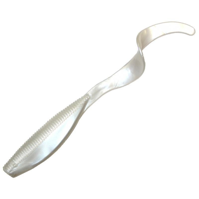 Z-Man StreakZ Curly TaliZ|350PK4|84PK4|Midnight Oil|Pearl|5