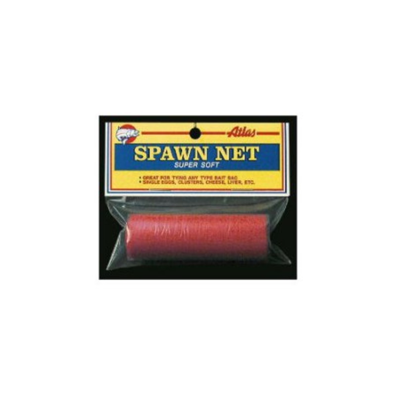 Atlas Spawn Net Super Soft|Chartruese|Orange|Pink|Red|White|3″x 16″ Roll|3″x 16 Roll|3x 16 Roll|3 x 16 Roll