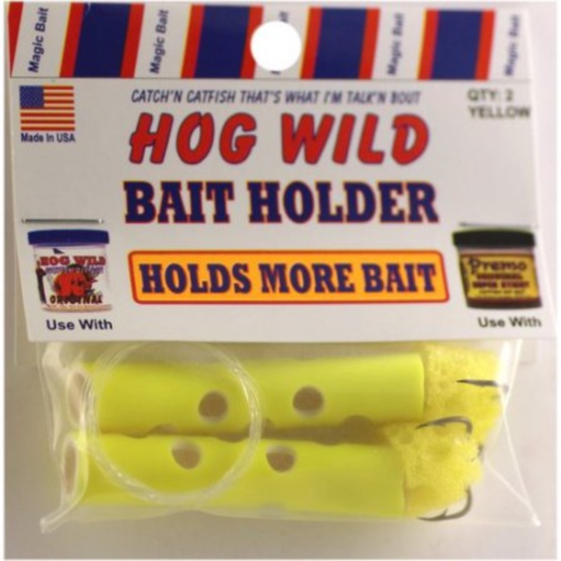 Hog Wild Bait Holder|Yellow|Red|Green|Purple|Sponge
