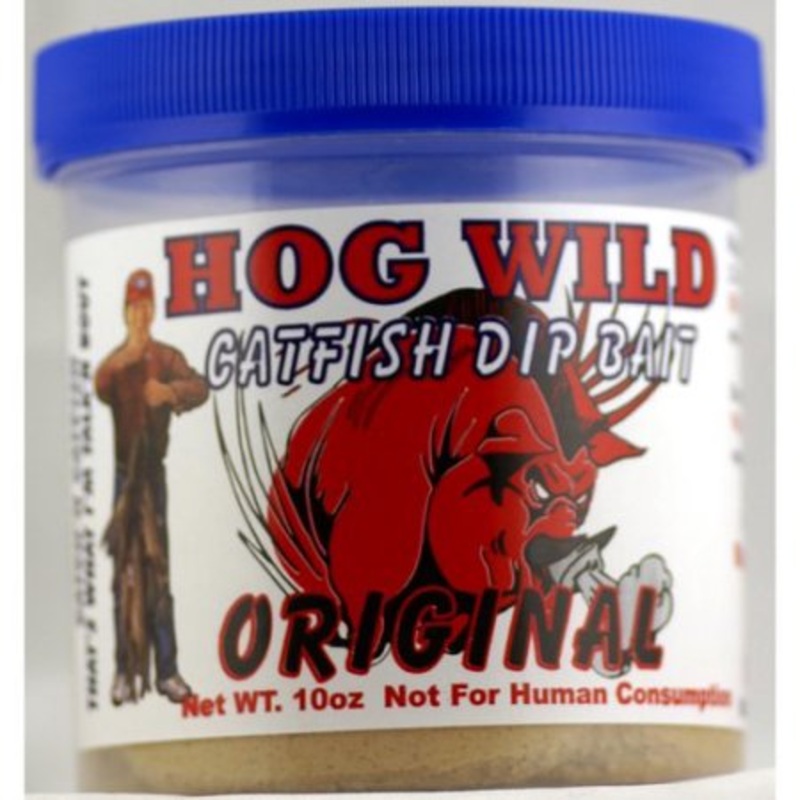 Hog Wild Catfish Dip Bait|Blood|Shad|Cheese|10oz