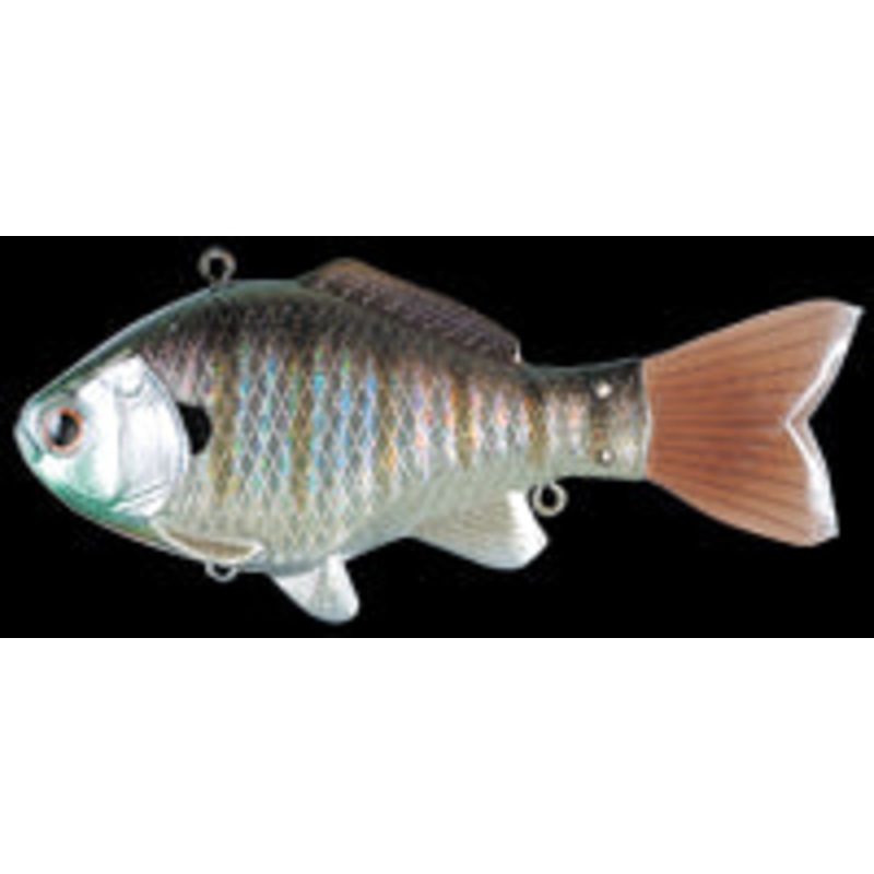 Lucky Craft Real VIB60|GHOST GINBUNA|ALUMINUM GILL|60