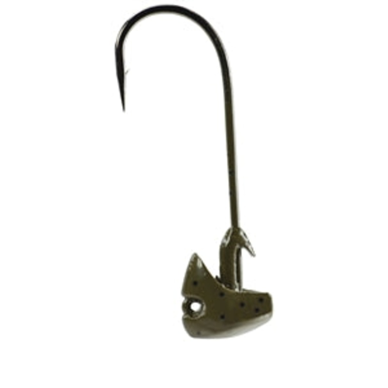 Picasso Rhino Head|38-PRH-09-G60-3pk|316-PRH-18-|316-PRH-09-G30-3PK|3/8oz Black|3/16 oz Green Pumpkin|3/16 oz Black