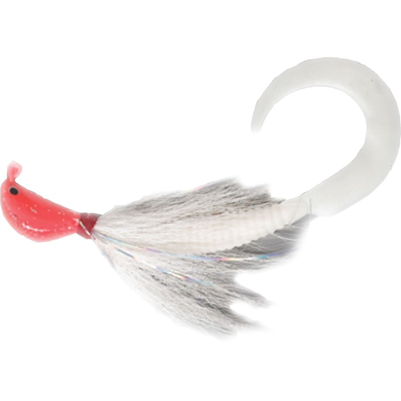 Pucci Flash Striper Jig|PFJ58-Fluorescent White|White Blue|5/8oz|5/8oz.