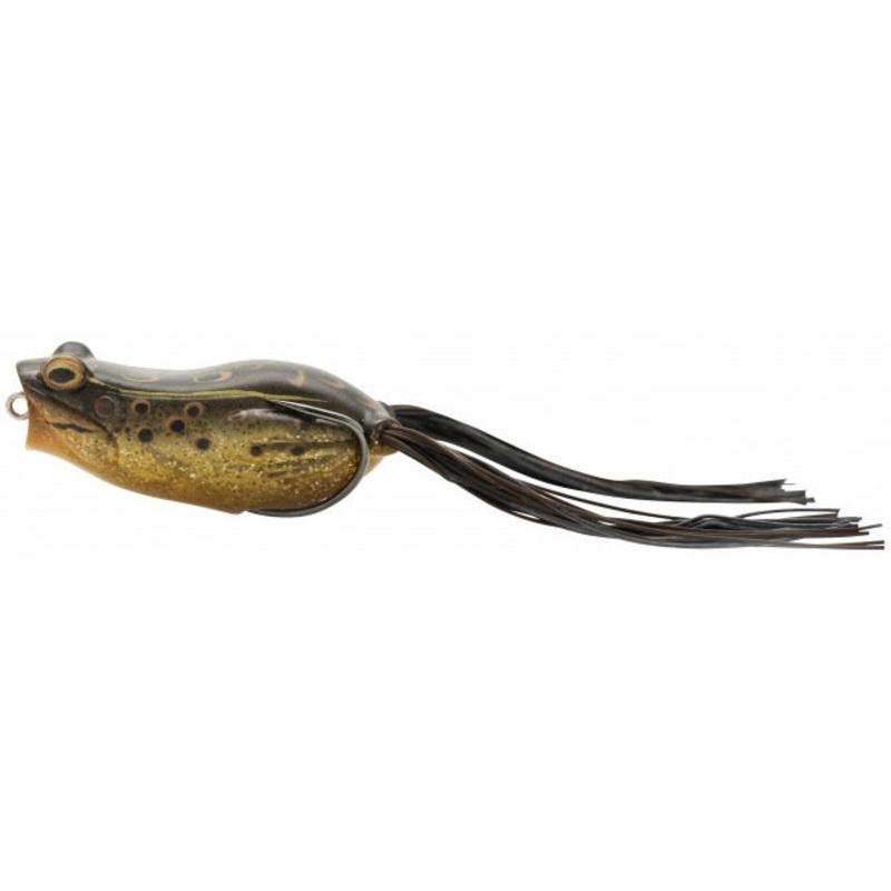 Savage Gear Hop Walker Frog|Tan|Chartreuse Shad|Bluegill|Black|2 3/4″|2 1/4″