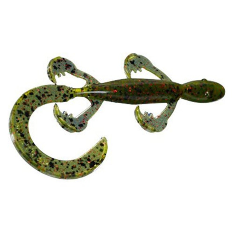 Strike King Rage Lizard|Green Pumpkin|Watermelon Red Flk