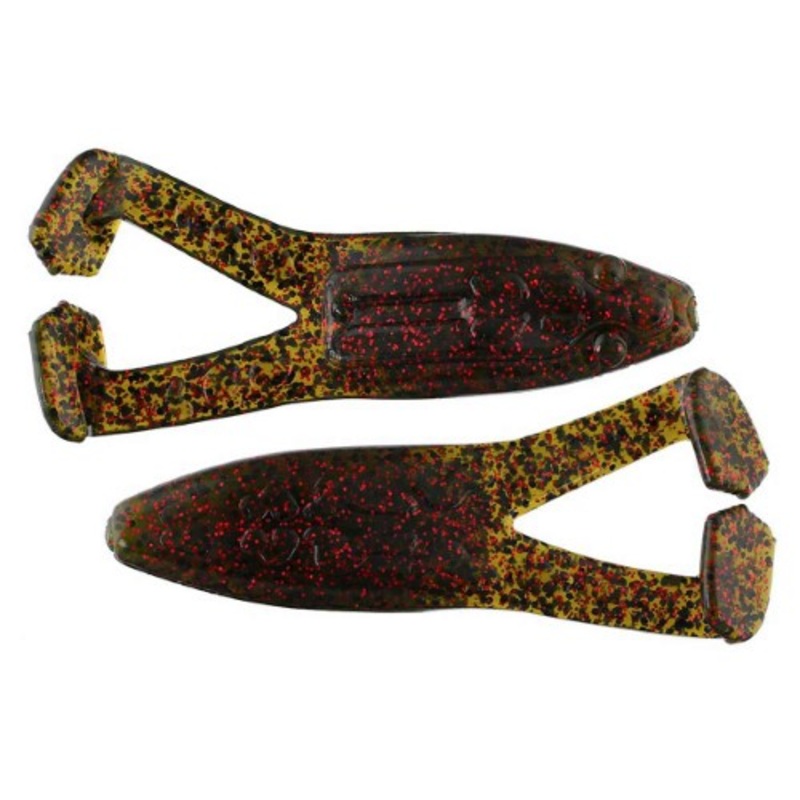 Strike King Super Toad|Black|Pearl|Watermelon Red