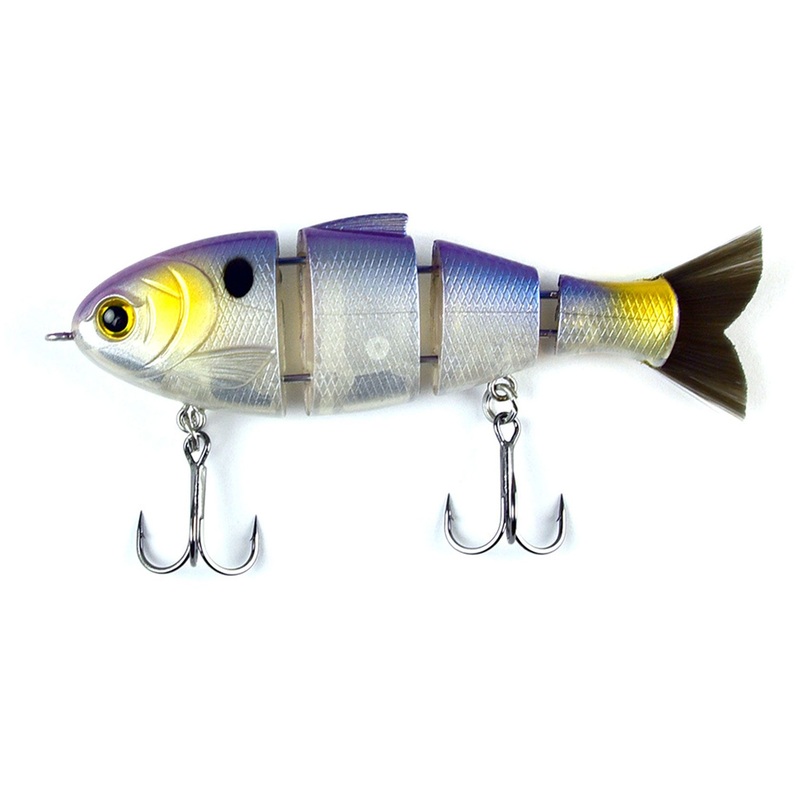 Catch Co Baby Bull Shad 3.75|Threadfin Shad|Pearl Bone|Gizzard Shad|Golden Shiner|Rainbow Trout