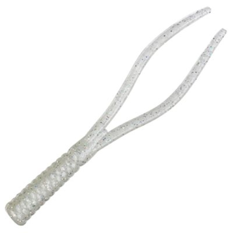 Zoom Split-Tail Trailer|Silver Rainbow|Chartreuse Glitter|Chartreuse Pearl|White Pearl|White