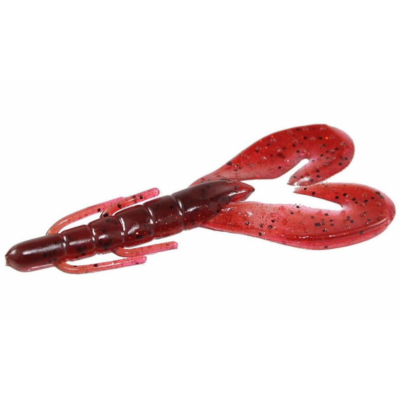 Zoom Super Speed Craw 4|Black Red Glitter|Black Sapphire|Bull Frog|Clark Hill Craw|Green Pumpkin|Green Pumpkin Purple|Junebug|Okeechobee Craw|Sapphire Blue|Watermelon Candy|Watermelon Candy Red|Watermelon Red|Watermelon Seed|White Pearl