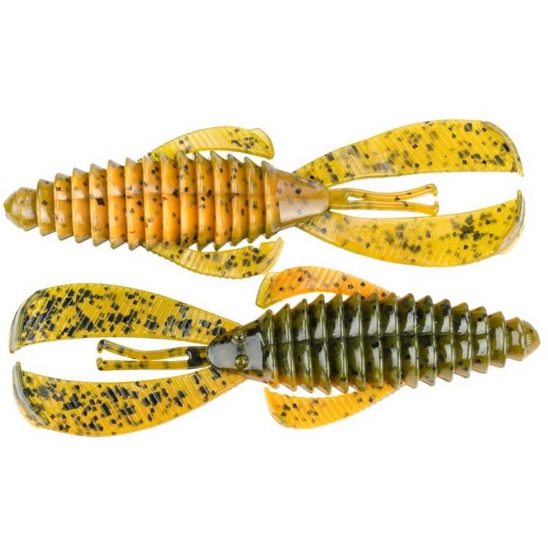 Strike King Magnum Rage Bug|Bama Craw|Black Blue Flake|Black Blue Swirl|Black Neon|Blue Craw|California Craw|Crawdaddy|Falcon Lake Craw|Green Pumpkin|Green Pumpkin Purple Swirl|Junebug|Okeechobee Craw|Summer Craw|Watermelon Red