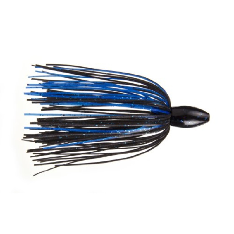 Strike King Slither Rig 1oz|TGSLR1-2|TGSLR1-46|TGSLR1-101|TGSLR1-130|TGSLR1-8|Black/Blue|Green Pumpkin Craw|Bama Craw|Candy Craw|Texas Craw