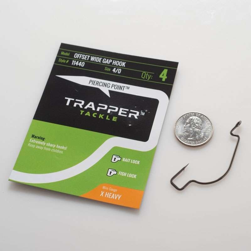 Trapper Offset Wide Gap 4/0|11440|20540|4/0