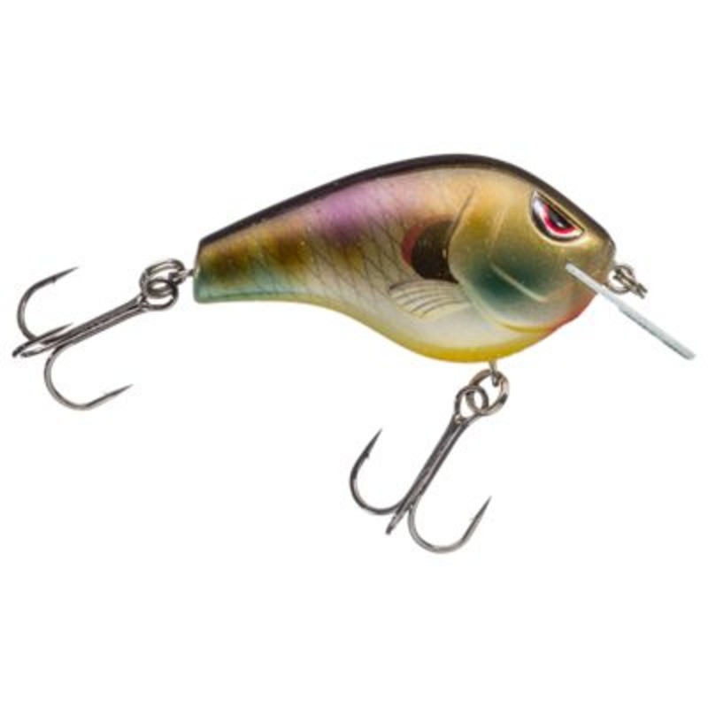 Spro Short Fat Papa 70|Blue Gill|Chart/Black|Clear Chart|MellowYellow|Nasty Shad|Red Craw|70