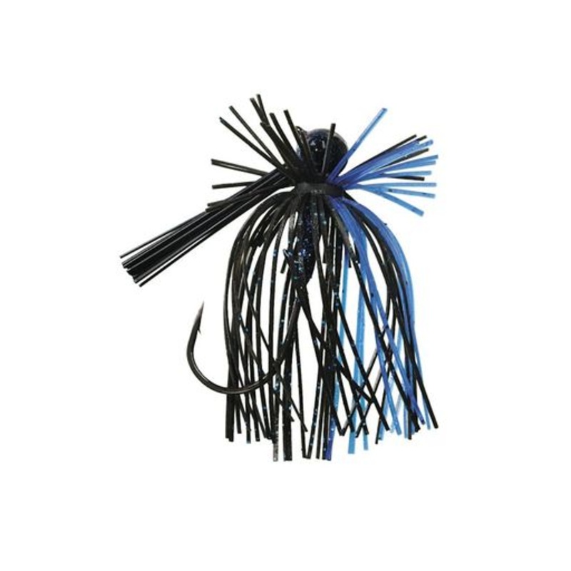 Strike King Finesse Jig|TGFFJ-2 1/4|TGFFJ-46|TGFFJ-50|TGFFJ-51|TGFFJ-101|TGFFJ-134|TGFFJ-2|TGFFJ-108|Black Blue|1/4 oz|3/8 oz
