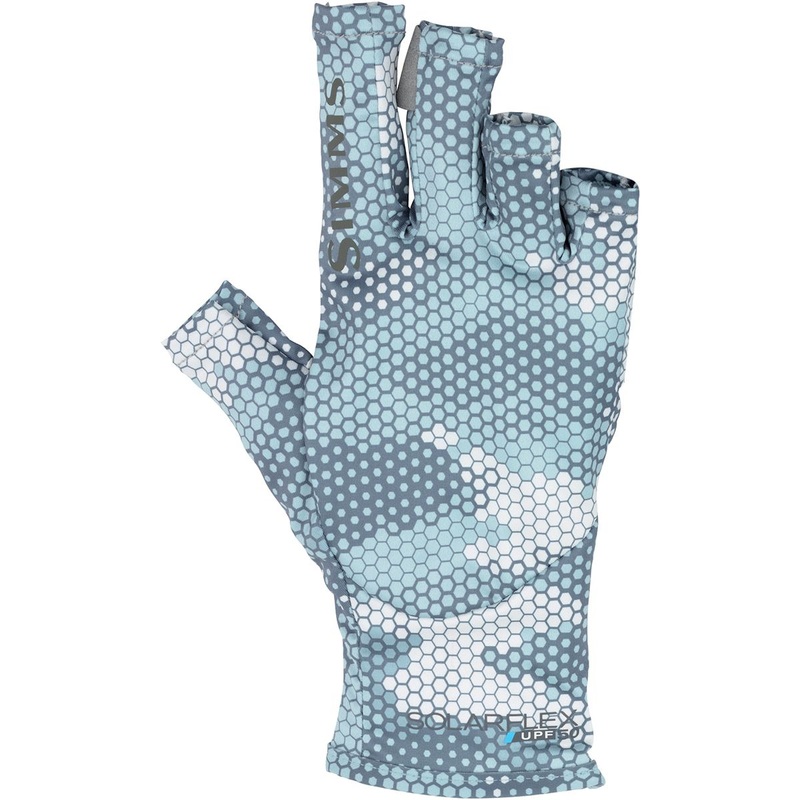 Simms SolarFlex SunGlove-Hex Camo Storm