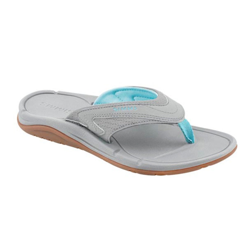 Simms Women’s Atoll Flip Flop-Smoke