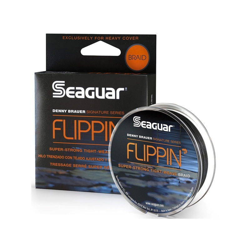 Seaguar Flippin Braid|50lb 100yd|65lb 100yd|Black