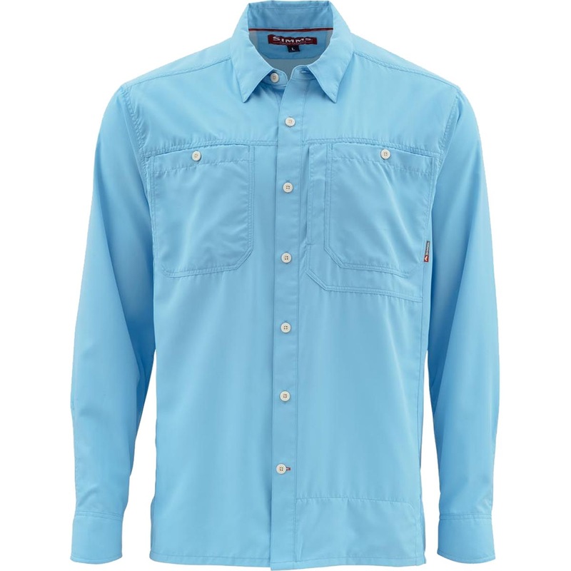 Simms Ebb Tide LS Glacier|Glacier|Medium|Large|XLarge|2XLarge