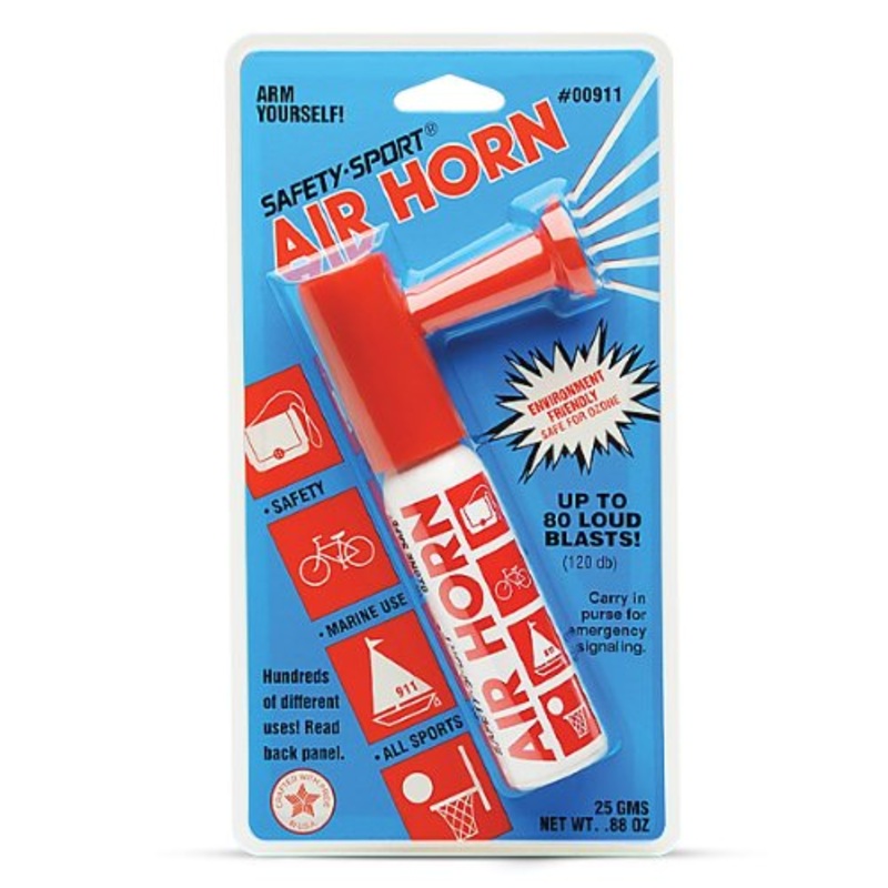 Safety Sport Airhorn|911|29112|.88 oz|1.8 oz