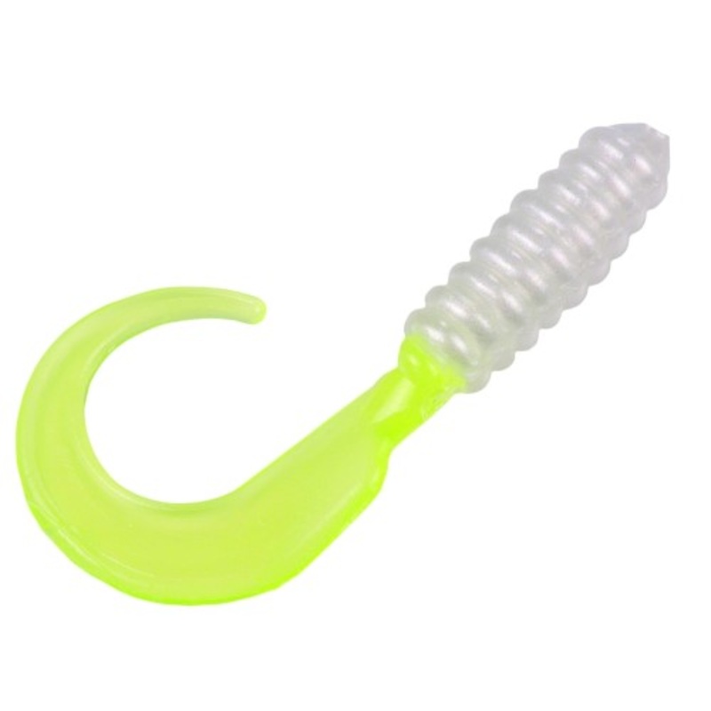 Mr. Crappie 2 Grub|Ref/White|ElecChicken|Red/Chart|Mnky/Shine|2″