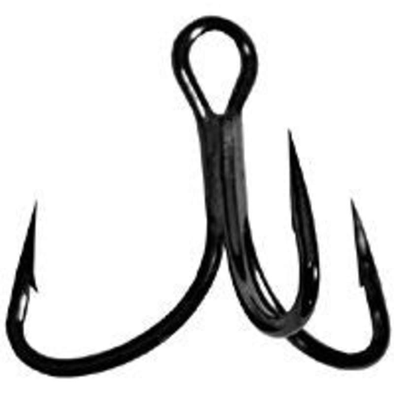 Mustad KVD Elite Hooks|6 Black Nickel|4 Black Nickel|2 Black Nickel|1 Black Nickel|1/0 Black Nickel|2 Silver|4 Silver|6 Silver