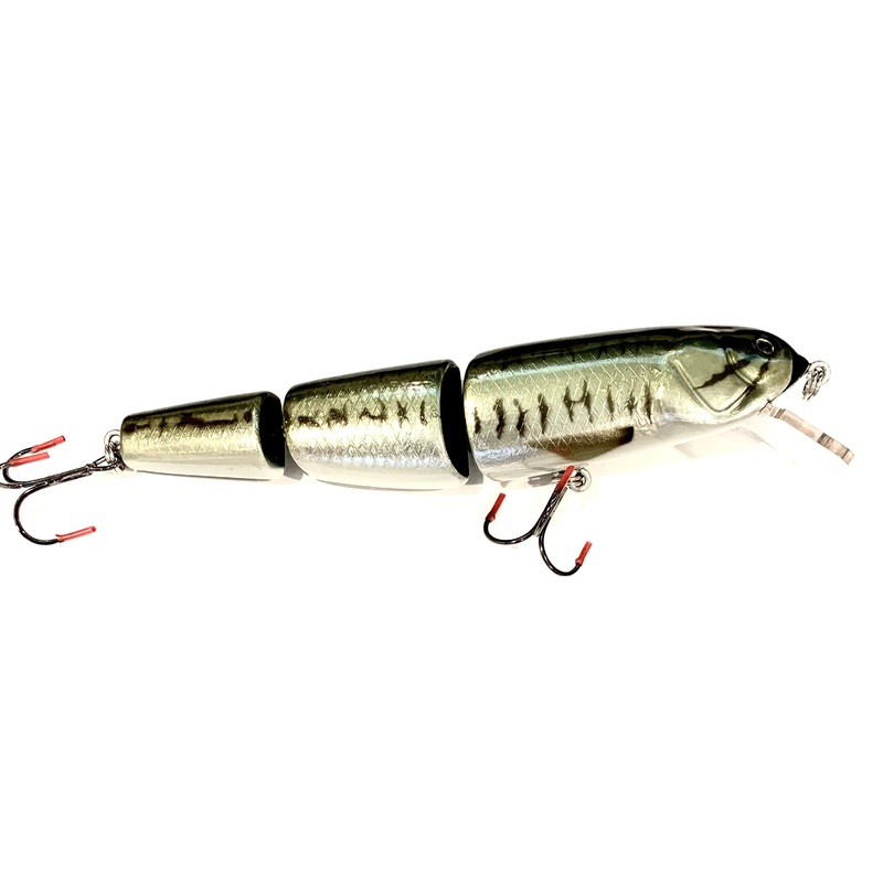 Optimum Baits T-Rex|Shiner Shad|Baby Bass|9″