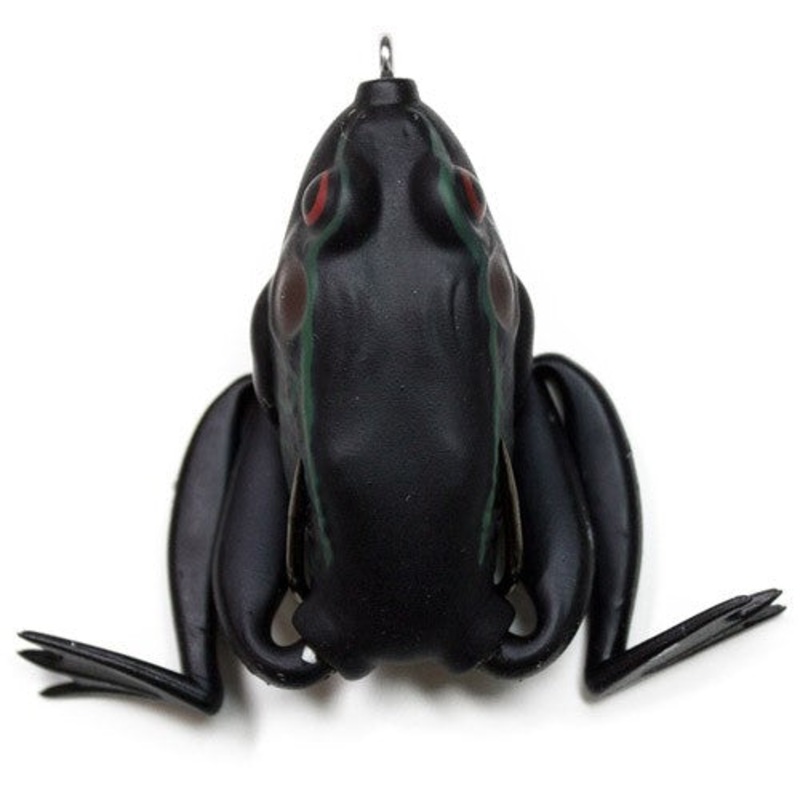 Lunkerhunt Lunker Frog|Texas Toad|Yellow Black|Green Brown|Green Tea