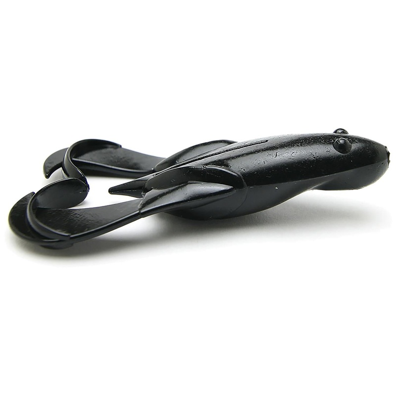 Keitech Noisy Flapper 3.5|001|413|009S|Black|Black/Blue|White
