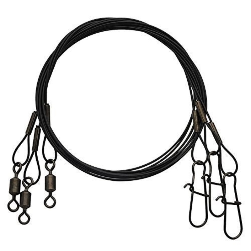 Eagle Claw Wire Leader 45#|08012-010|12″|18″