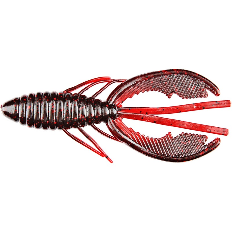 D&M Flippin Craw 3.5|Delta Red Crawler|Green Pumpkin Red|Oxblood Candy|Peanut Butter & Jelly|Black Blue Laminate