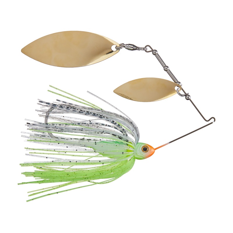 D&M Sniper Spinnerbait 1/2oz|Chartreuse Shad|Threadfin Shad|White Knight|White Shad