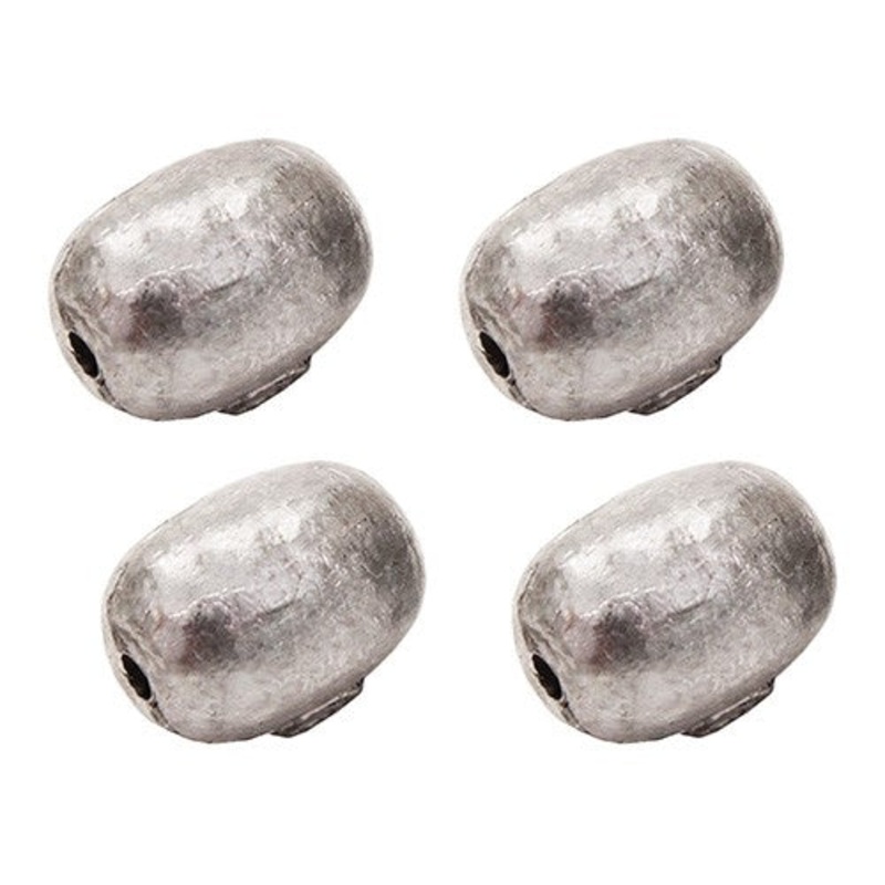 Eagle Claw Egg Sinkers|10 pack|02050-009|02050-008|02050-007|2 pack|1/8 oz|1/4 oz|1/2 oz|3/4 oz|1 oz|1 1/4 oz