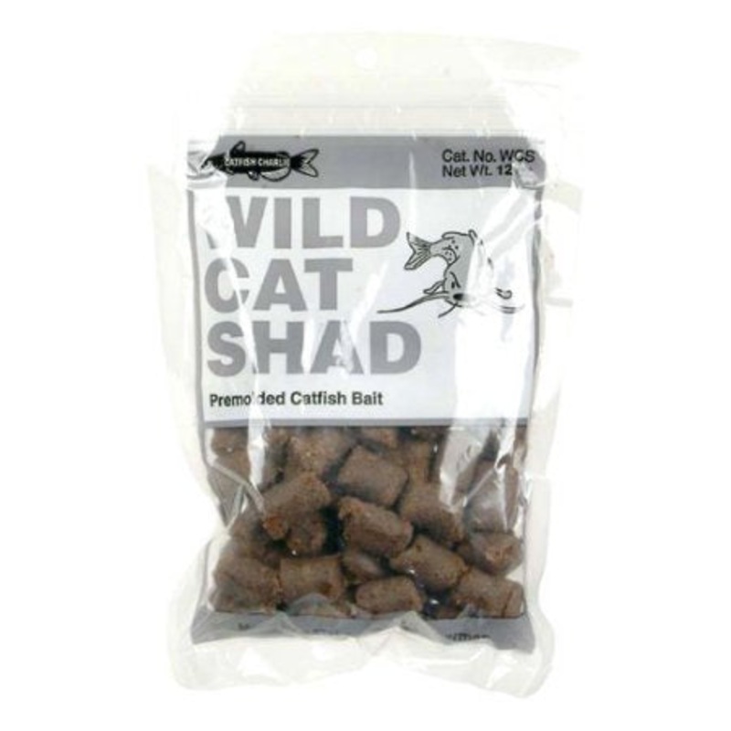 Catfish Wildcat Dough Balls|Shad|Chicken Liver|Cheese|12oz|12 oz.