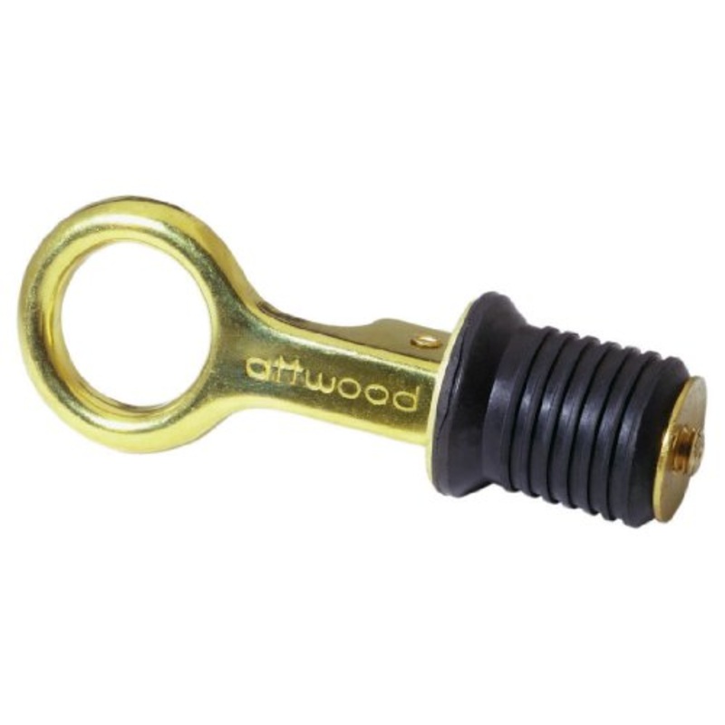 Attwood Drain Plug|7526A7 Brass T- Handle|1
