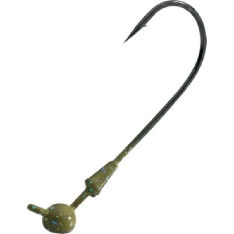 Bagley Shaky Jig Head|SJ18-3|SJ18-143|SJ14-3|SJ14-143|Black|Green Pumpkin