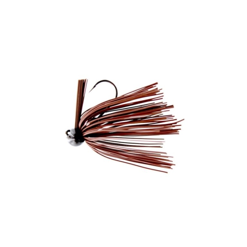 Bass Patrol Football Jig 1oz|Brown|Brown/Black|Brown/Purple|Brown/Orange Scale|Black|Black/Red Scale|Black/Blue Scale|Green Pumpkin/Brown