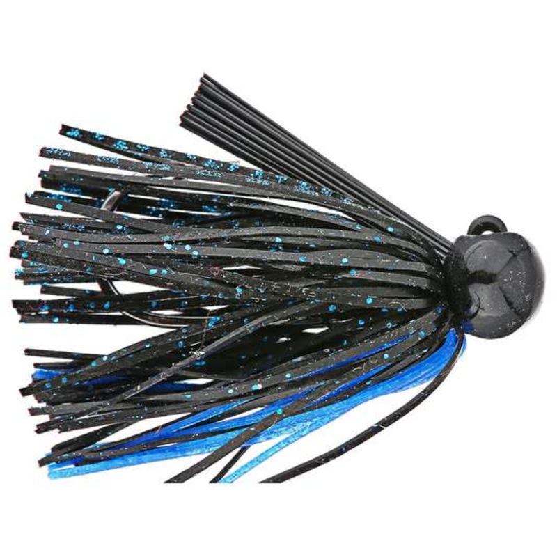 Bass Patrol Football Jig 3/8|Brown|Brown/Black|Brown/Purple|Brown/Orange|Black|Black/Red Scale|Black/Blue Scale|Green Pumpkin/Brown|PB&J|Black/Blue