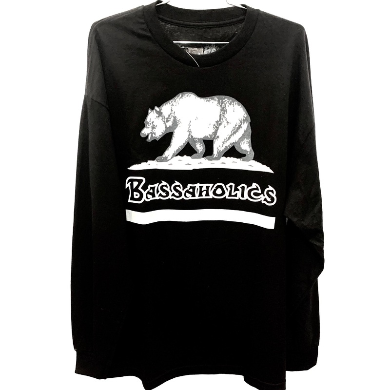 Bassaholics Long Sleeve Tee|Black (California)|XLarge