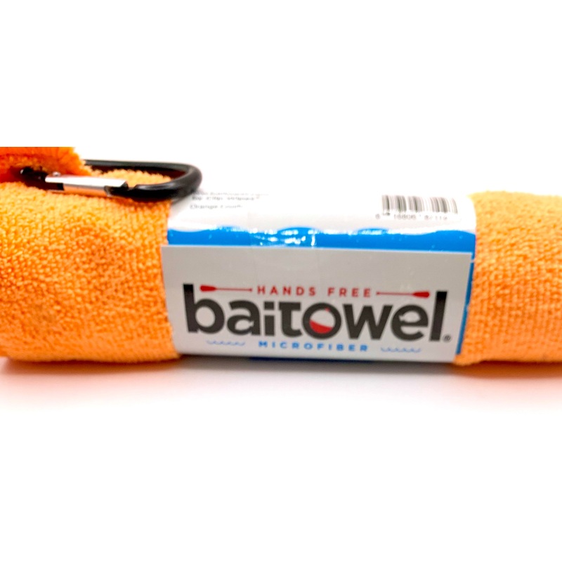 Baitowel w/Clip|Orange Crush|Navy Blue|Midnight Black