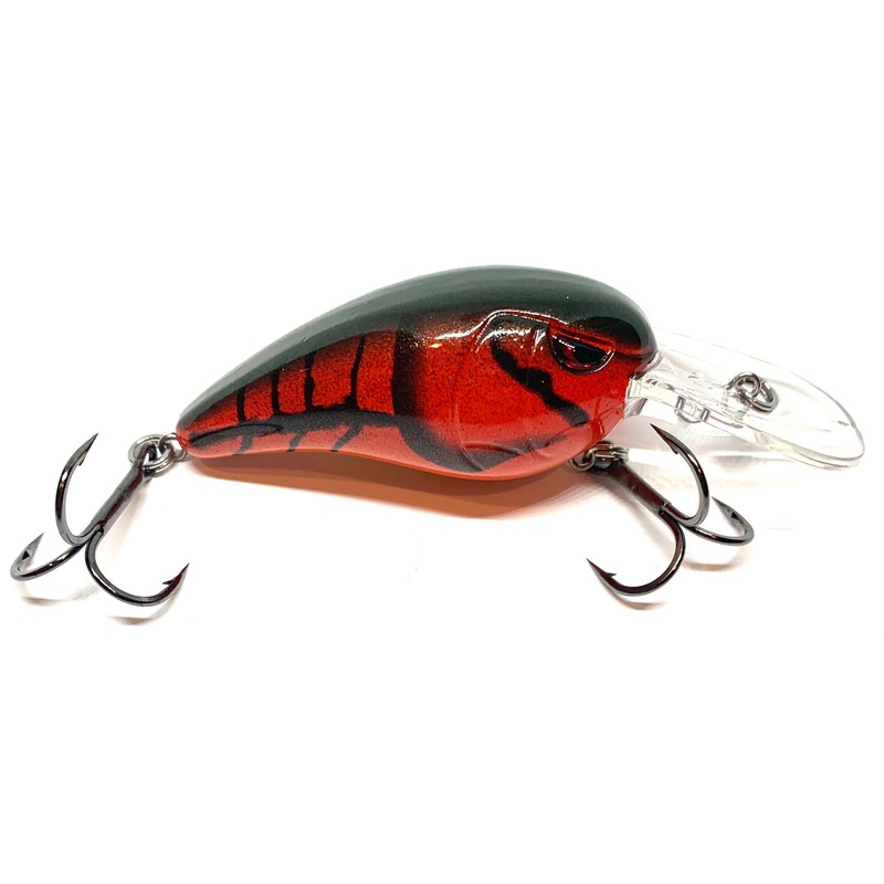 Spro Rock Crawler 50|Red Bug|Red Craw