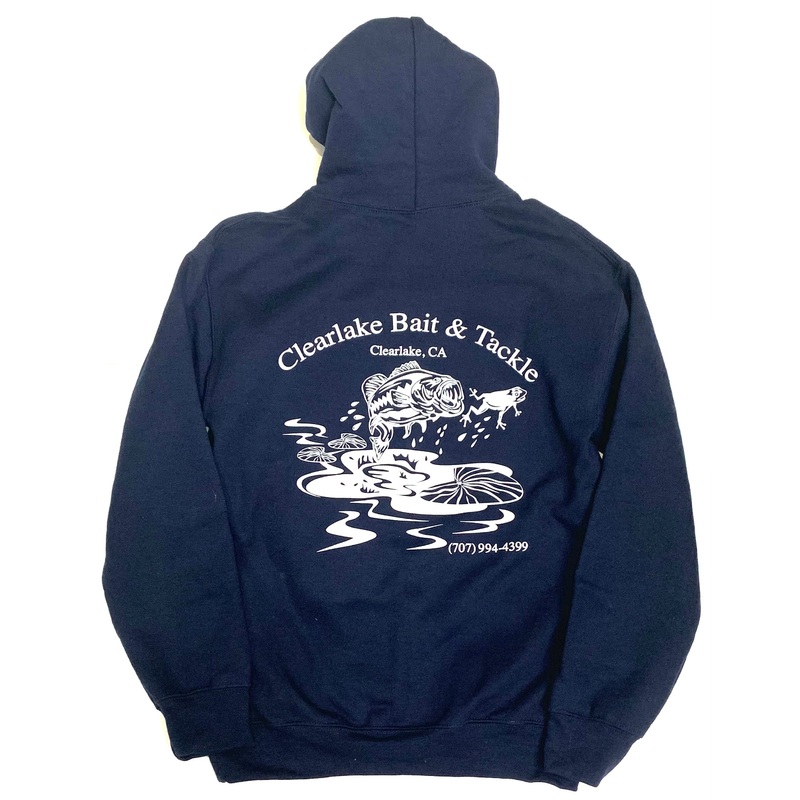 Clearlake Bait & Tackle Hoody-Navy