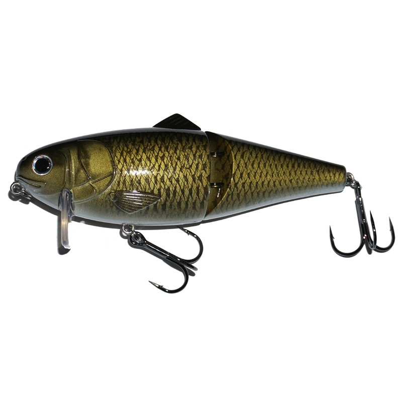 Fish Lab Bio Shad Wake Bait|Golden Shiner|Shad|Sexy Shad|Chartreuse Shad|6