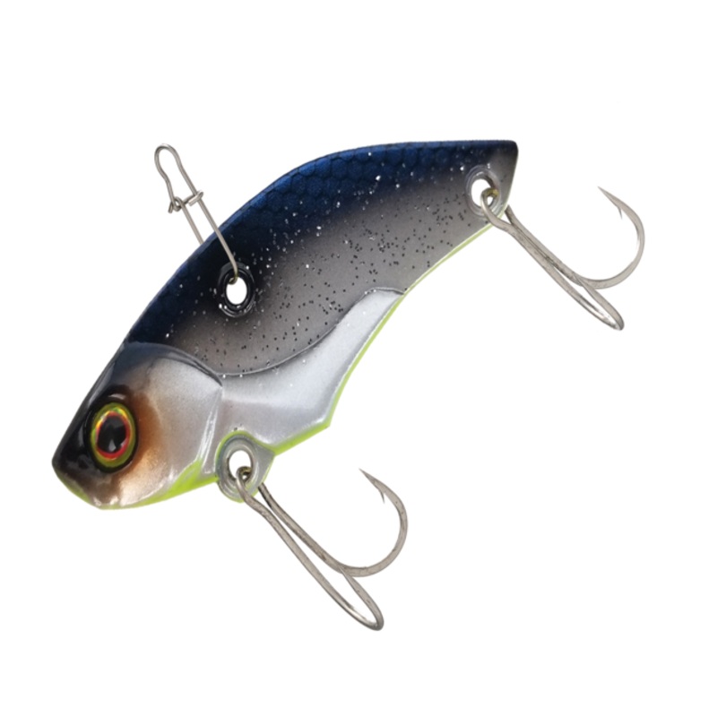 Jackall Keeburn|CLEAR SHAD|HL RED TIGER|SILVER|1/2 oz