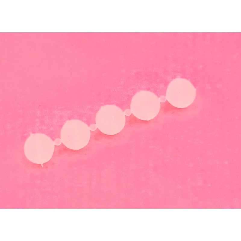 Zappu Chain Cushion|MEDIUM|LARGE|BLACK|CLEAR