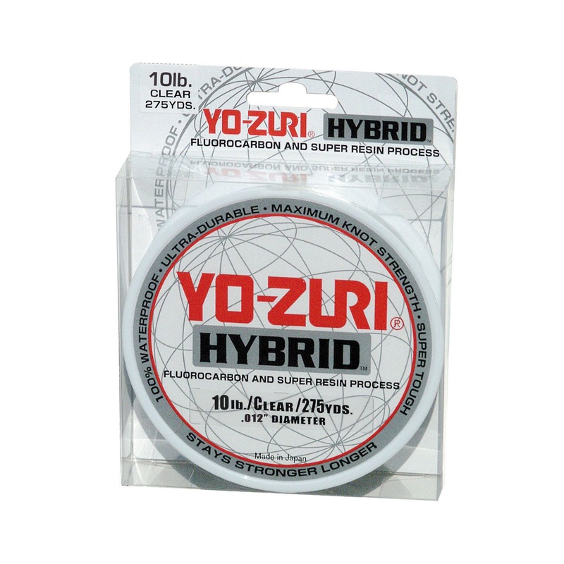 Yo-Zuri Hybrid Clear 275 Yards Monofilament Fishing Line
