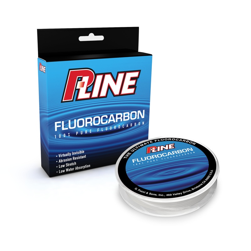 P-Line 100% Pure Fluorocarbon Fishing Line 250 Yards