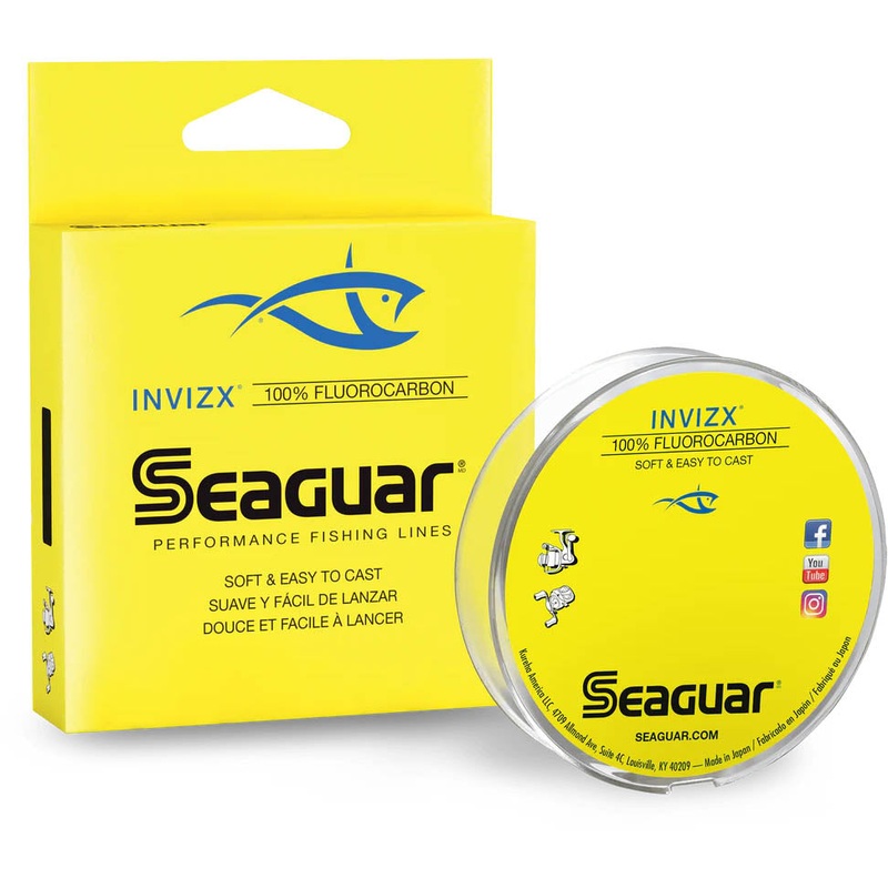 Seaguar InvizX Fluorocarbon Fishing Line 200 Yards