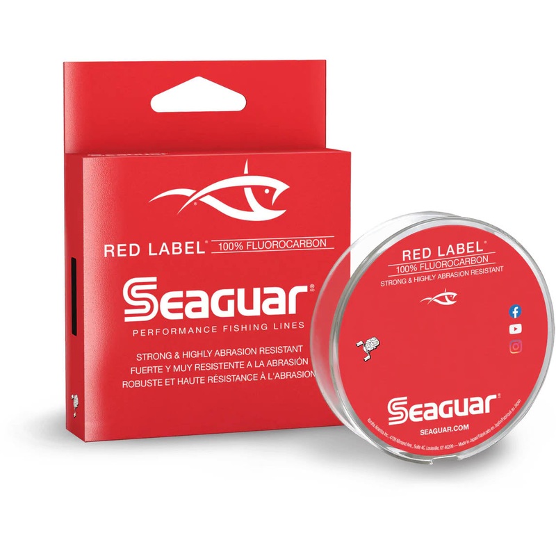 Seaguar Red Label Fluorocarbon Fishing Line 175-250 Yards